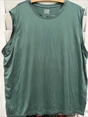32° Cool Men’s Forest Green Sleeveless Performance Tank
